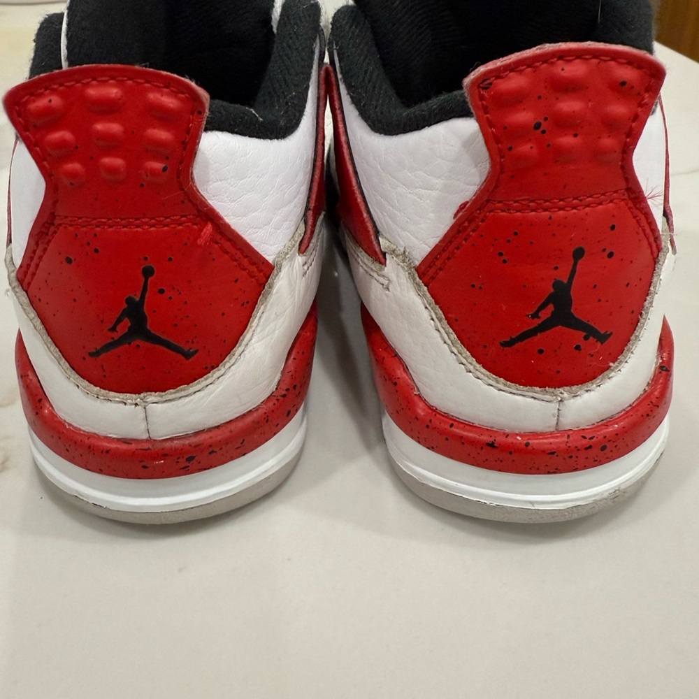Jordan Flight - Red and White Sneakers with Logo